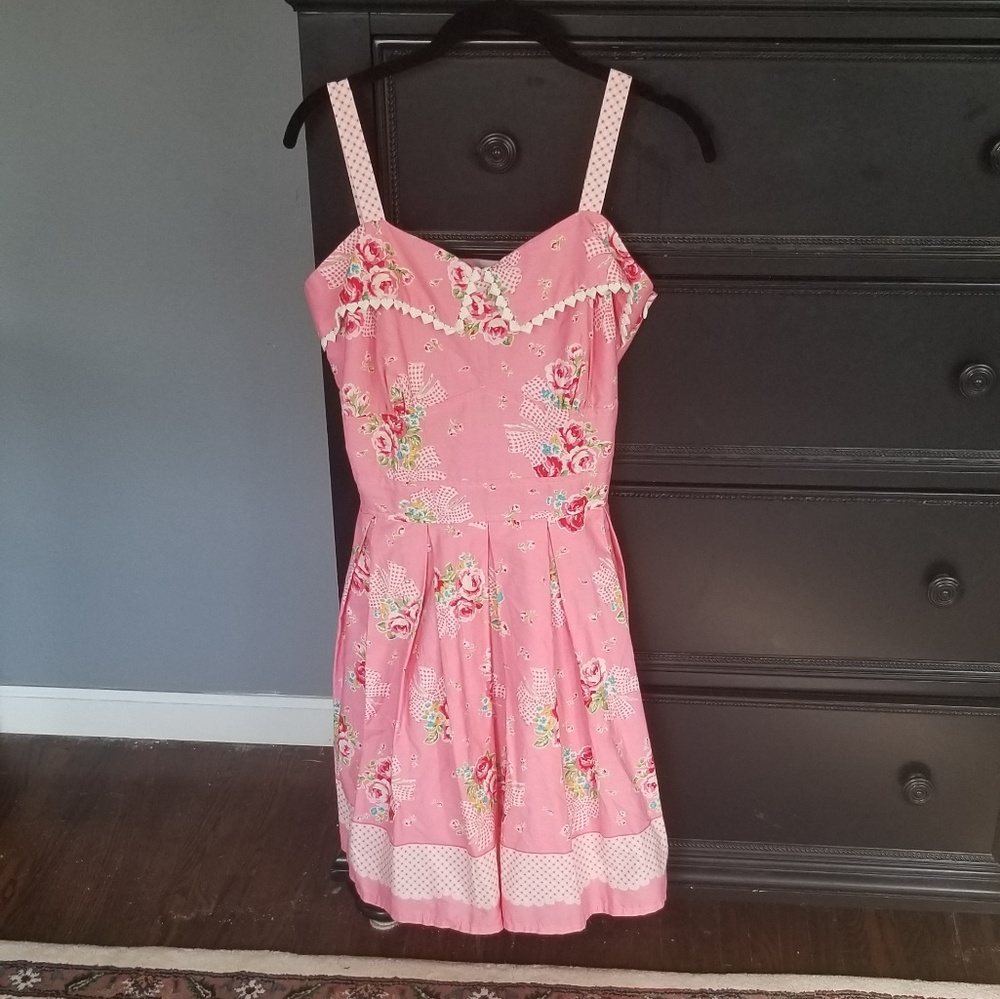 Bonne Chance Pink floral dress